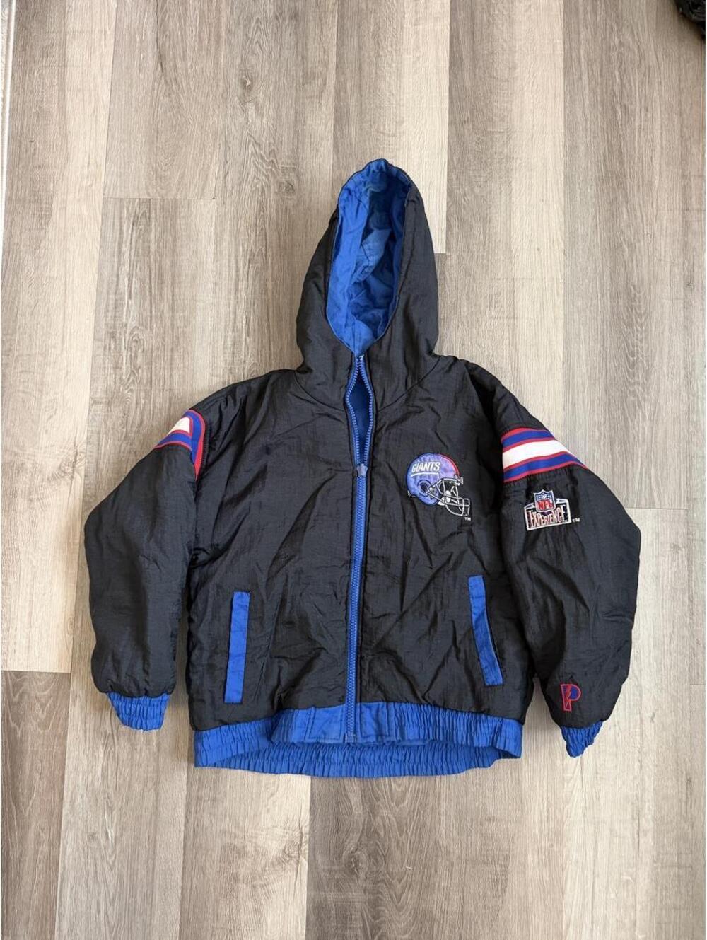 Vintage NFL New York Giants black & blue windbreaker sz M #giants #football